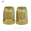 Knurled insert nut with m3 m5 m6 thread